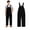 Black, variant on Mens Overalls - Warm Insulated Bib Overalls for Men, Durable Workwear Bibs, Sizes Run Small