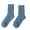 Blue, variant on Cheers.US Wool Socks Thick Warm Winter Vintage Knit Thermal Gifts Unisex Women Men Solid Color Thicken Thermal Middle Tube Soft Woolen Socks