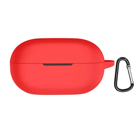GadgetCom Replacement Case Compatible with Beats Solo Buds Shockproof Silicone Case Earbuds Pouch Cover With Clip Hook
