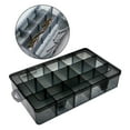 thumbnail image 1 of Soporte de caja de herramientas de plástico Hardware Joyería Pendiente de joyería Lentejuelas Arte de uñas Accesorios de hardware Almacenamiento 15 rejillas shamjiam Contenedor de almacenamiento, 1 of 8