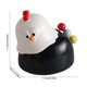 thumbnail image 2 of Conjunto de Escritorio de Oficina Adorable Pollo en Forma de Palillo de Dientes Horquilla de Fruta Conjunto Combinado de Almacenamiento de Palillo de Dientes para el Hogar Escritorio de Caja con Almac, 2 of 6