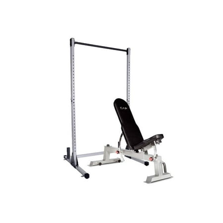 - CAP Barbell Strength Power Rack Exercise Stand Deluxe Utility Weight Bench Set
