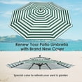 thumbnail image 4 of Yescom 9 Ft 3-Tier Patio Umbrella Replacement Canopy Market Table Top Market Pool, 4 of 11