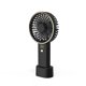 thumbnail image 1 of Cateissary Ventilador de mano Portátil Ajustable Escritorio Refrigeración Digital Sin escobillas Silencioso Inalámbrico Interior Deportes al Electrodomésticos Negro, 1 of 6