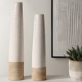 thumbnail image 2 of Uttermost Ivory Sands Ceramic Vases Set of 2, 2 of 3