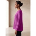thumbnail image 2 of Jessica London Women's Plus Size Chevron Fit & Flare Sweater, 2 of 5