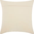 thumbnail image 2 of Nourison Couture Luster Diamond Lattice Ivory Throw Pillow, 2 of 2