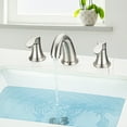 Bathroom Sink Faucet, 8 inch 3 Hole 2 Handle Widespread Faucet with ...