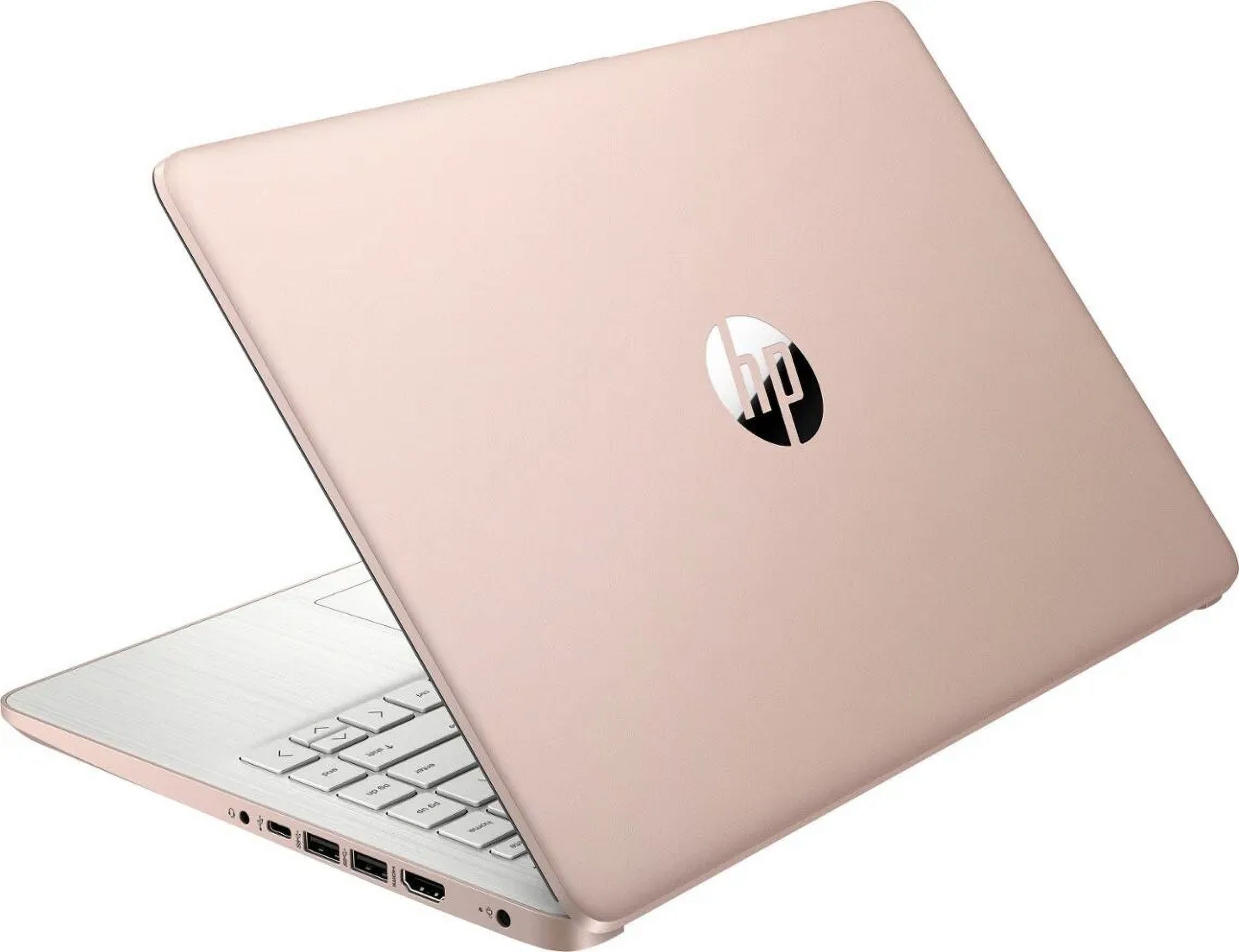 HP - 14" Laptop - Intel Celeron - 4GB Memory - 64GB eMMC - Rose Gold - image 2 of 4
