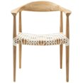 thumbnail image 3 of Hawthorne Collections Fauteuil en Teck Chêne Clair, 3 of 9