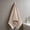 Brown, variant on Classic Striped Hand Towel, 29.1x13.3 Inch Soft Cotton Blend Bath Cloth with White Border, 1 Pack
