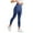 Blue, variant on Yoga Pro Leggings Tummy Control Buttery -Lifting High Waisted Lounge Yoga Pants Full Length White L