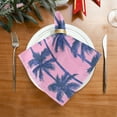 thumbnail image 2 of WOBOGO Palm Trees Cloth Napkins 6 Pieces Soft Elegant Touch Durable Absorbent Quick Drying for Elegant Dining, 2 of 8