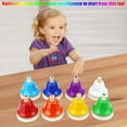 thumbnail image 2 of FAGINEY 3.3 * 3.1inch Handbells, Hand Bells, For Learning For Classroom, 2 of 8