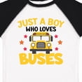 thumbnail image 4 of Inktastic Just a Boy Who Loves School Buses Boys Toddler T-Shirt, 4 of 5
