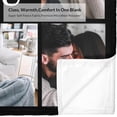 thumbnail image 5 of Custom Blanket with Picture Personalized Blankets and Throws Photo Blanket for Valentine Christmas Customized Valentines Day Gifts for Mom Dad Couple Boyfriend Girlfriend Wife Husband Blankets, 5 of 5