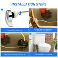 thumbnail image 2 of LITINKIMI Toilet Flush Lever Handle Universal Toilet Handle Replacement for Toilet Tank (Side Mount)9.8in, 2 of 6