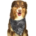 thumbnail image 6 of Naloa Rose Flowers Dog Bandanas 1PC Washable Triangle Dog Scarfs Premium Durable Fabric, for Small Medium Large Dogs and Cats, 6 of 6