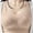 Beige, variant on DuoJiaJ Comfortable Seamless Full Coverage Bra For Women Wireless Bras With Soft Support Regular And Plus Size Wireless Bras Beige