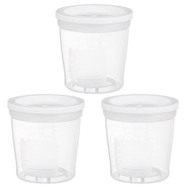 Caja de almacenamiento de leche en polvo de 3 piezas