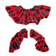 thumbnail image 4 of Conjunto de puños de cuello de payaso, fácil de usar, accesorio fotográfico para fiesta, disfraz de Halloween para festival Cuadrículas negras y rojas, 4 of 8