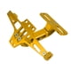 thumbnail image 4 of Soporte para matrícula de motocicleta Soporte para matrícula de motocleta de Aleación de aluminio Ajustable y mecanizado cnc de precisión fácil instalación para difamadores, 4 of 7