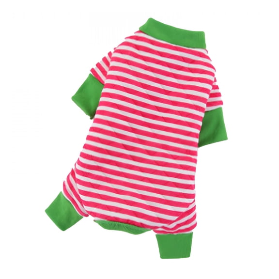 TELOLY Pet Dog Pajamas, Non-Restrictive Fit Dog Costume, for Active Dogs Pet Jumpsuits, dog pjs for small dogs