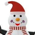 thumbnail image 6 of vidaXL Christmas Inflatable Snowman LED Lights 8 ft, 6 of 11