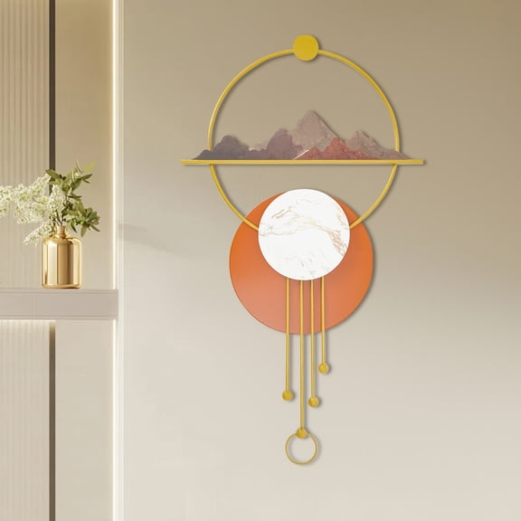 Metal Home Wall Decoration, Modern Wall Decoration, Handmade Wall Sculpture Wall Hanging Decoration For Living Room Dining Room Bedroom Entrance Kitchen Office