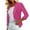 Hot Pink, variant on Blazers for Women Casual 3/4 Long Lapel Sleeve Outwear Top Open Front Cardigan Suit Jacket Business Work Office Work Blazer Fall Outfits with Pockets
