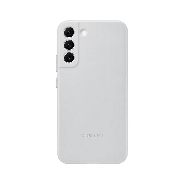 Samsung Galaxy S22 + Leather Cover Light Gray Samsung EF-VS906LJEGMX