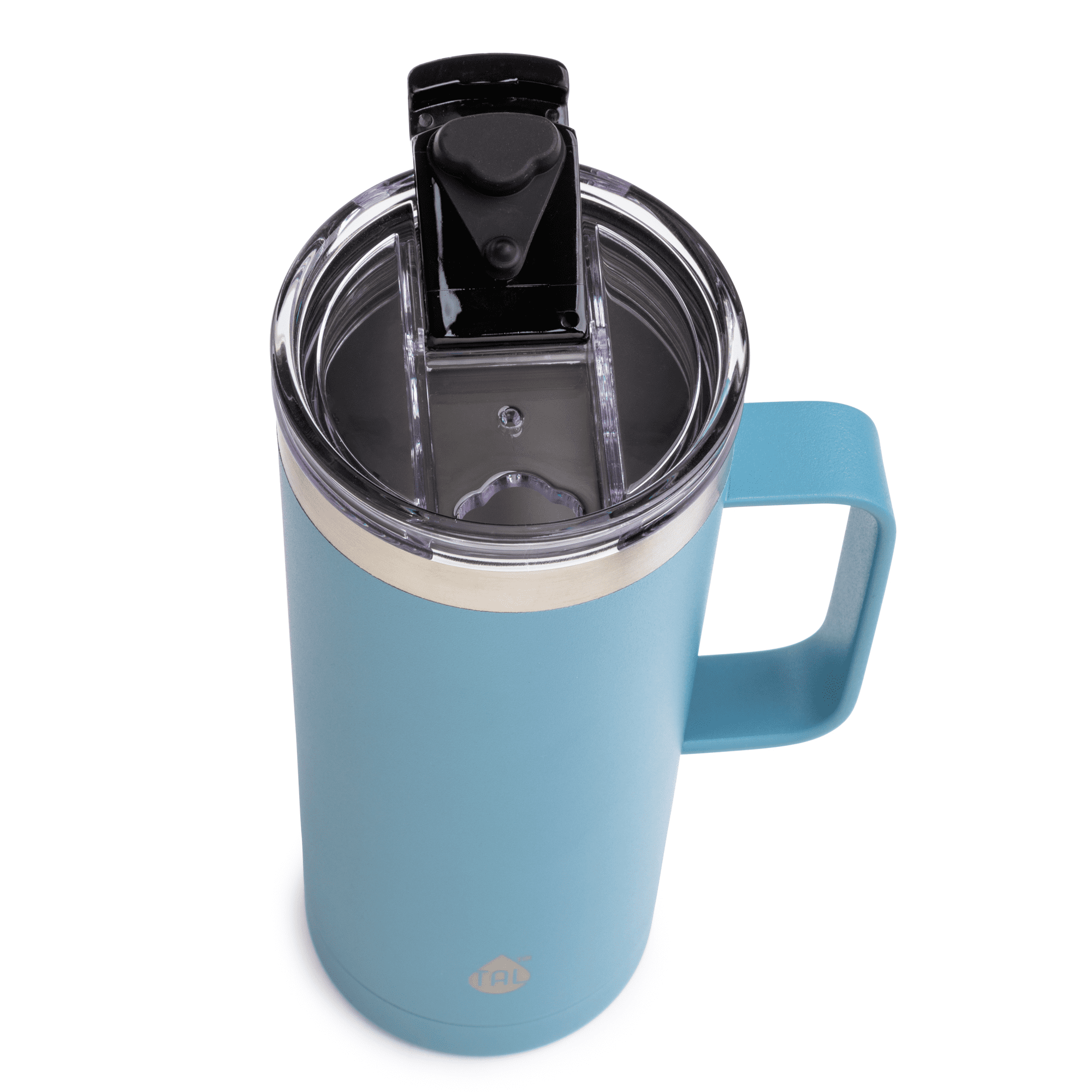 Stainless Steel Travel Mug with Handle, 14oz – Creation Station