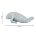 thumbnail image 3 of Cute Silicone Tea Infuser Food Grade Manatee Shape Design Tea Filter Funny Tea Strainer, 3 of 8