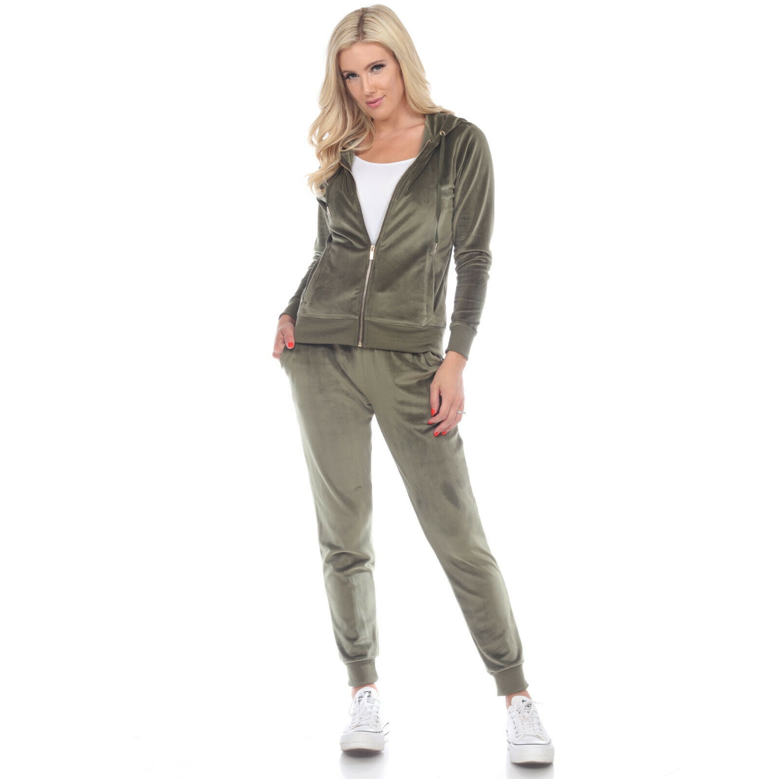 grey velour loungewear