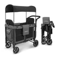thumbnail image 1 of WONDERFOLD W2 Original+ Stroller Wagon (2 Seater) - Collapsible Wagon Stroller with Seats with 5-Point Harnesses, Easy-Access Door, and Adjustable Sun Canopy, Charcoal Gray, 1 of 5