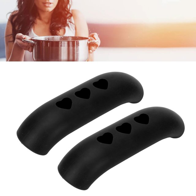 2pcs Silicone Poignée de Poignée de Poignée de Poignée de Poignée de Poignée de Poignée de Poignée Manchon de Couvercle
