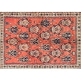 thumbnail image 1 of Ahgly Company Indoor Rectangle Traditional Brown Red Persian Area Rugs, 3' x 5', 1 of 6