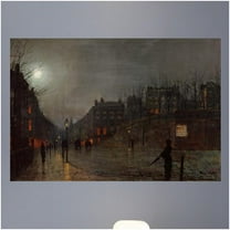 Wallhogs Grimshaw Going Home at Dusk (1882) Wall Mural