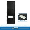 thumbnail image 4 of Unique Bargains Power Window Switch No.93570G5040 Front Left Driver Side Window Control Switch for Kia Niro 2018 Black, 4 of 7