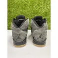 thumbnail image 4 of Ni - ke Air Jordan 5 Anthracite Retro Size 8.5 Mens Black Grey Sneakers 2021 DB0731-001, 4 of 5
