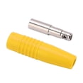 thumbnail image 1 of Conectores tipo banana tipo bala, conector tipo banana hembra de 4 mm, conector tipo banana hembra, conector tipo bala de níquel, resistente y resistente VoborMX herramienta, 1 of 8