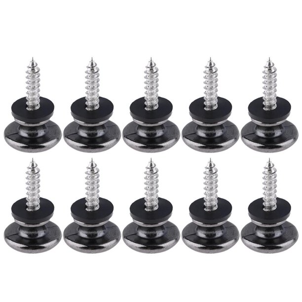 10 Uds de clavos para extremos de correa de bajo Wdftyju accesorios para guitarra