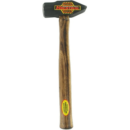 Seymour Midwest HB-3 41573 3 lb Cross Pein Blacksmith Hammer, Wood Handle
