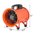 thumbnail image 2 of Industrial Exhaust Fan Ventilation Fan, Ventilator Extractor Blower With 10m PVC Ducting Hose For Warehouse Factory Kitchen ,Easy to Operate, 2 of 7