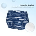 thumbnail image 2 of Rocae Ornamental Fish for Girls' Cotton Boxer Briefs, Soft Mid-rise Panties-Large, 2 of 5