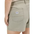 thumbnail image 6 of Lee® Women's Plus Heritage High Rise Cargo Short (SIZES 16W-26W), 6 of 7