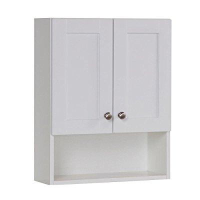 Glacier Bay Over Toilet Storage Cabinet In White Walmart Com