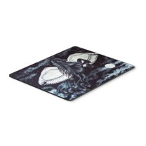 Carolines Treasures AMB1222MP Black Flying Horse Mouse Pad Hot Pad or Trivet Large multicolor