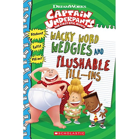 Pre-Owned Wacky Word Wedgies and Flushable Fill-Ins (Paperback) 1338196553 9781338196559