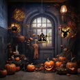 thumbnail image 3 of Decoración luminosa de Halloween, accesorios para fiesta de calabaza de Halloween, colgantes y adornos para fiesta de Halloween para telarañas, 1 murciélago, 3 of 5